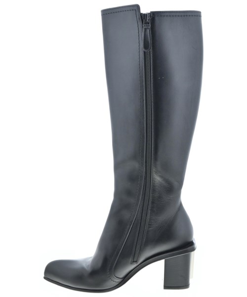 ALEXANDER MCQUEEN（アレキサンダーマックイーン）ブーツ 黒 サイズ:EU37 1/2(24cm位) レディース/2200648648055