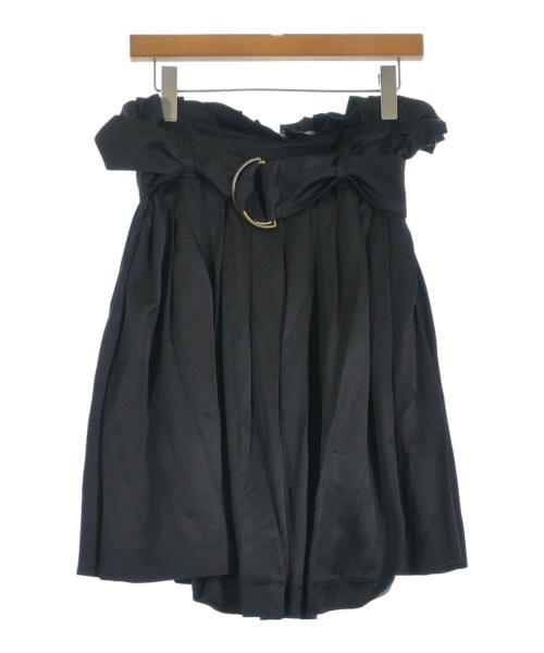 ALEXANDER MCQUEEN(アレキサンダーマックイーン)ひざ丈スカート 黒 サイズ:38(S位)/2200638407266
