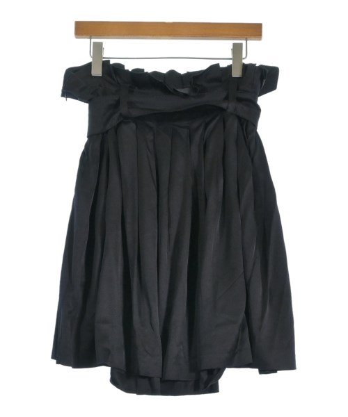 ALEXANDER MCQUEEN（アレキサンダーマックイーン）ひざ丈スカート 黒 サイズ:38(S位) レディース/2200638407266
