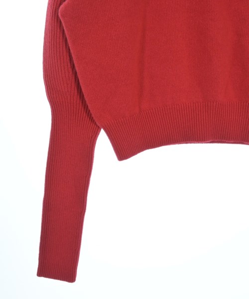 ALEXANDER MCQUEEN（アレキサンダーマックイーン）ニット・セーター 赤 サイズ:M レディース/2200649237340