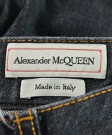 ALEXANDER MCQUEEN（アレキサンダーマックイーン）デニムパンツ 紺 サイズ:24(S位) レディース/2200651211055