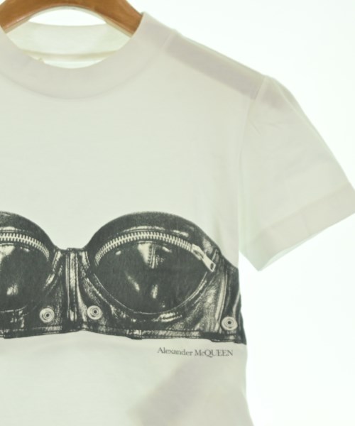 ALEXANDER MCQUEEN（アレキサンダーマックイーン）Tシャツ・カットソー 白 サイズ:36(XS位) レディース/2200651211123