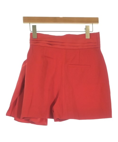 ALEXANDER MCQUEEN（アレキサンダーマックイーン）ショートパンツ 赤 サイズ:38(S位) レディース/2200651677042