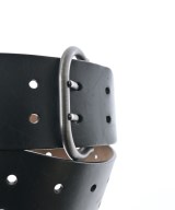 ALEXANDER MCQUEEN（アレキサンダーマックイーン）ベルト 黒 サイズ:85 メンズ/2200644637176