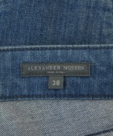 ALEXANDER MCQUEEN（アレキサンダーマックイーン）デニムパンツ 青 サイズ:38(S位) レディース/2200703225047