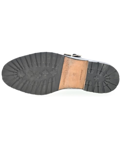 ALEXANDER MCQUEEN（アレキサンダーマックイーン）ビジネス・ドレスシューズ 黒 サイズ:EU42(27cm位) メンズ/2200704011168
