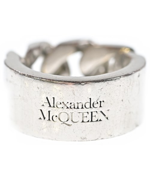 ALEXANDER MCQUEEN（アレキサンダーマックイーン）リング シルバー サイズ:21号 メンズ/2200704772038