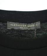 ALEXANDER MCQUEEN（アレキサンダーマックイーン）Tシャツ・カットソー 黒 サイズ:40(M位) メンズ/2200704851030