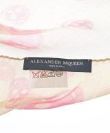 ALEXANDER MCQUEEN（アレキサンダーマックイーン）バンダナ・スカーフ ベージュ サイズ:- レディース/2200704251571