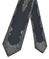 ALEXANDER MCQUEEN（アレキサンダーマックイーン）ネクタイ 黒 サイズ:- メンズ/2200704642638