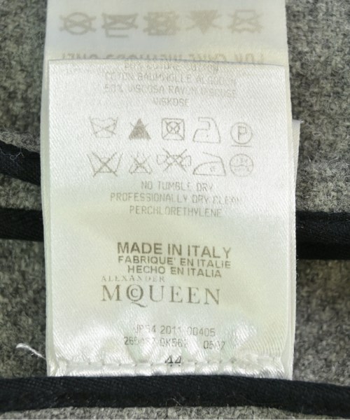 ALEXANDER MCQUEEN（アレキサンダーマックイーン）その他 グレー サイズ:44(S位) メンズ/2200704152014
