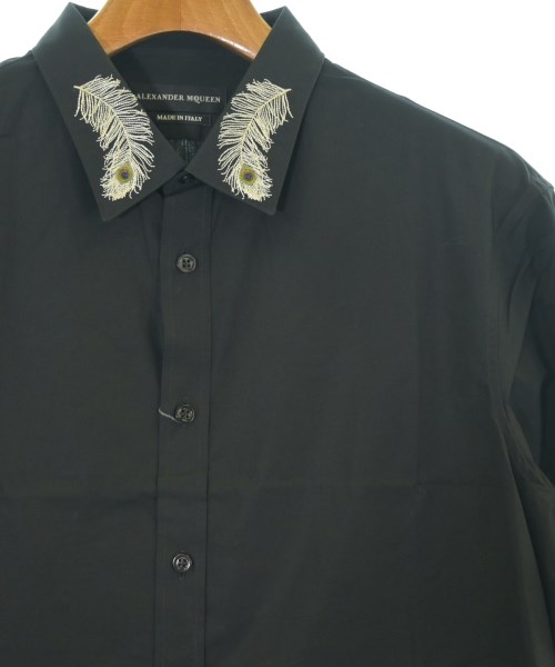 ALEXANDER MCQUEEN（アレキサンダーマックイーン）カジュアルシャツ 黒 サイズ:-(L位) メンズ/2200707845029