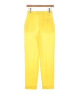 ALEXANDER MCQUEEN（アレキサンダーマックイーン）スラックス 黄 サイズ:38(S位) レディース/2200709808336
