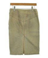 ALEXANDER MCQUEEN（アレキサンダーマックイーン）ひざ丈スカート 青 サイズ:40(L位) レディース/2200709890058