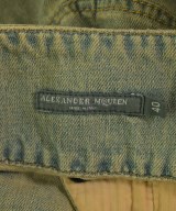 ALEXANDER MCQUEEN（アレキサンダーマックイーン）ひざ丈スカート 青 サイズ:40(L位) レディース/2200709890058