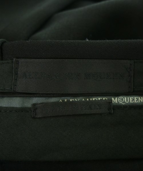 ALEXANDER MCQUEEN（アレキサンダーマックイーン）スラックス 黒 サイズ:46(M位) メンズ/2200663325061