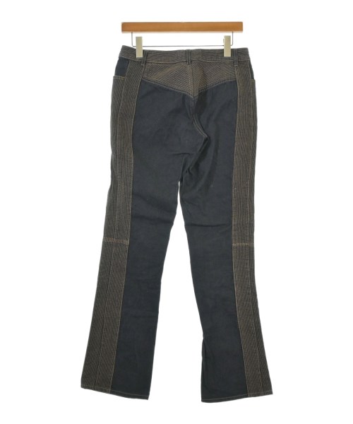 ALEXANDER MCQUEEN（アレキサンダーマックイーン）デニムパンツ 黒 サイズ:46(XL位) レディース/2200660632032