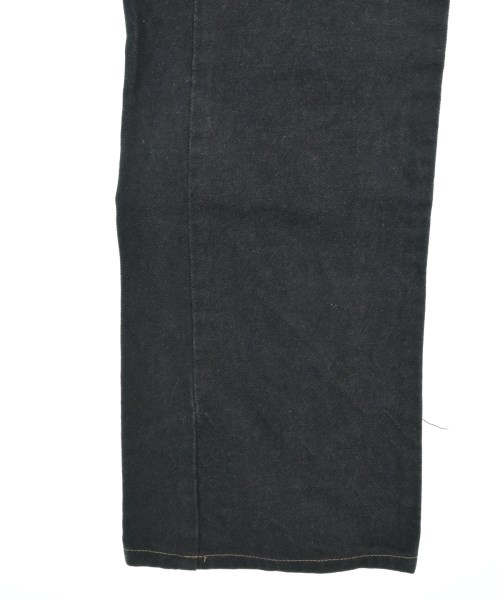 ALEXANDER MCQUEEN（アレキサンダーマックイーン）デニムパンツ 黒 サイズ:46(XL位) レディース/2200660632032