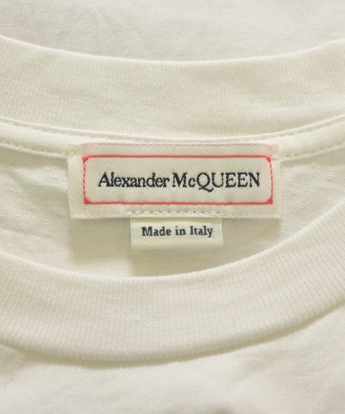 ALEXANDER MCQUEEN（アレキサンダーマックイーン）Tシャツ・カットソー 白 サイズ:36(XS位) レディース/2200664223014