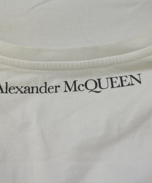 ALEXANDER MCQUEEN（アレキサンダーマックイーン）Tシャツ・カットソー 白 サイズ:42(M位) レディース/2200662097044