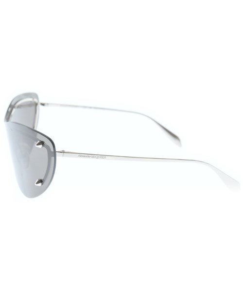 ALEXANDER MCQUEEN（アレキサンダーマックイーン）サングラス シルバー サイズ:- レディース/2200665732164
