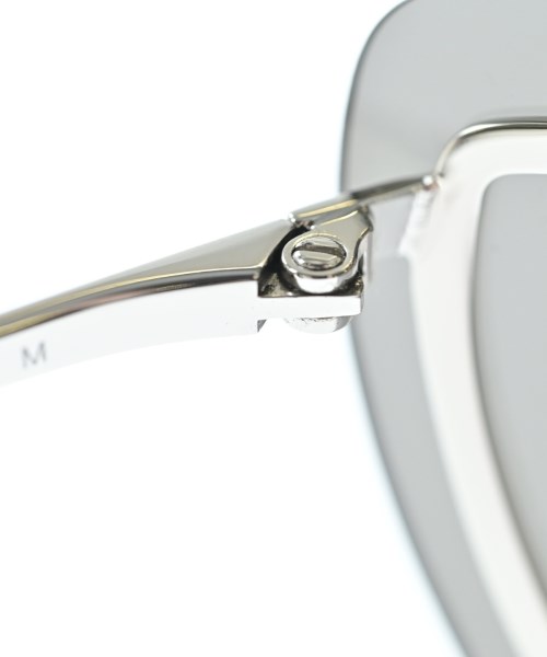 ALEXANDER MCQUEEN（アレキサンダーマックイーン）サングラス シルバー サイズ:- レディース/2200665732164