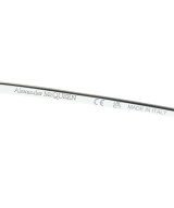 ALEXANDER MCQUEEN（アレキサンダーマックイーン）サングラス シルバー サイズ:- レディース/2200665732164