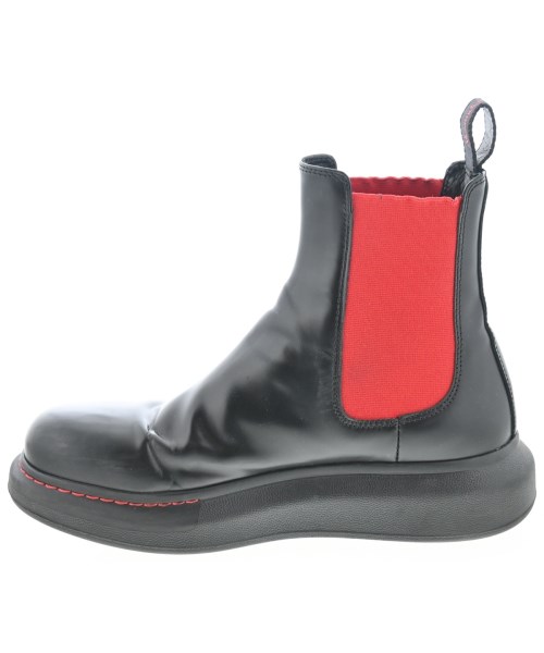 ALEXANDER MCQUEEN（アレキサンダーマックイーン）ブーツ 黒 サイズ:EU39 1/2(26cm位) レディース/2200665735066