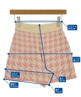 ALEXANDER MCQUEEN（アレキサンダーマックイーン）ショートパンツ ピンク サイズ:XS レディース/2200665818172