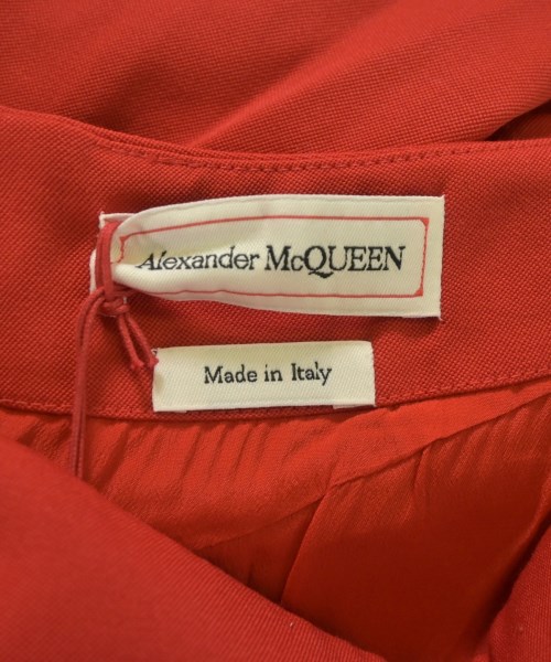 ALEXANDER MCQUEEN（アレキサンダーマックイーン）ロング・マキシ丈スカート 赤 サイズ:42(M位) レディース/2200665818257