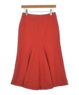 ALEXANDER MCQUEEN（アレキサンダーマックイーン）ロング・マキシ丈スカート 赤 サイズ:42(M位) レディース/2200665818257