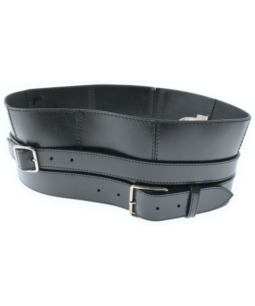 ALEXANDER MCQUEEN(アレキサンダーマックイーン)ベルト 黒 サイズ:44/2200663400218