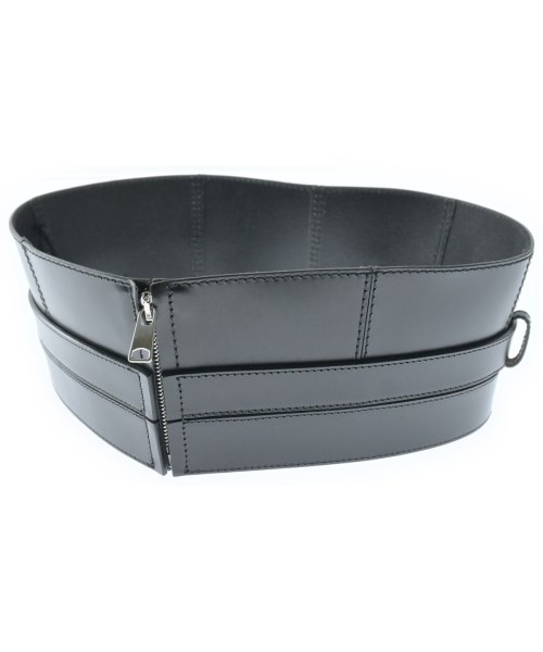 ALEXANDER MCQUEEN（アレキサンダーマックイーン）ベルト 黒 サイズ:44 レディース/2200663400218