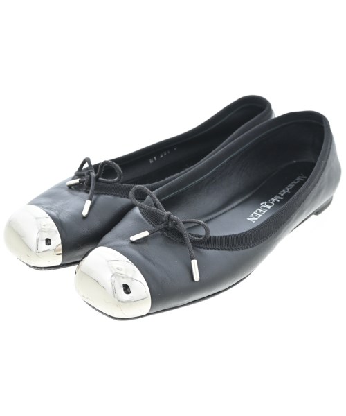 ALEXANDER MCQUEEN(アレキサンダーマックイーン)バレエシューズ/オペラシューズ 黒 サイズ:EU37(23.5cm位)/2200666974013