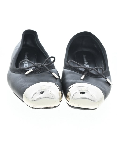 ALEXANDER MCQUEEN（アレキサンダーマックイーン）バレエシューズ/オペラシューズ 黒 サイズ:EU37(23.5cm位) レディース/2200666974013