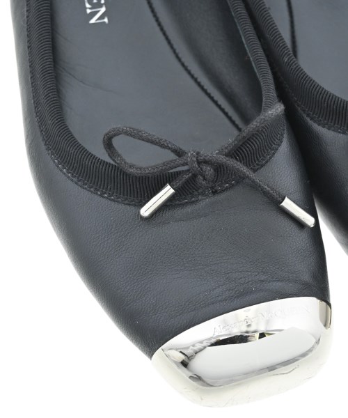 ALEXANDER MCQUEEN（アレキサンダーマックイーン）バレエシューズ/オペラシューズ 黒 サイズ:EU37(23.5cm位) レディース/2200666974013