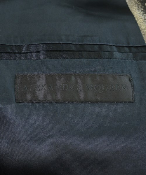 ALEXANDER MCQUEEN（アレキサンダーマックイーン）テーラードジャケット 黒 サイズ:44(S位) メンズ/2200667196186