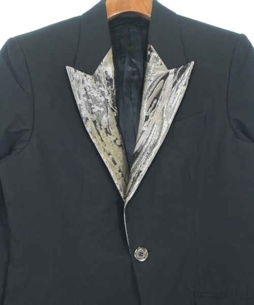 ALEXANDER MCQUEEN（アレキサンダーマックイーン）テーラードジャケット 黒 サイズ:44(S位) メンズ/2200667196186