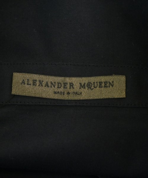 ALEXANDER MCQUEEN（アレキサンダーマックイーン）カジュアルシャツ 黒 サイズ:38(S位) レディース/2200666082022