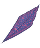 ALEXANDER MCQUEEN（アレキサンダーマックイーン）バンダナ・スカーフ 紺 サイズ:- レディース/2200668430364