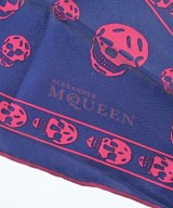 ALEXANDER MCQUEEN（アレキサンダーマックイーン）バンダナ・スカーフ 紺 サイズ:- レディース/2200668430364
