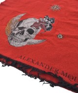 ALEXANDER MCQUEEN（アレキサンダーマックイーン）マフラー 赤 サイズ:- メンズ/2200670727032