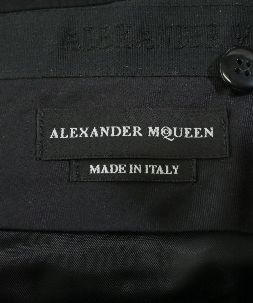 ALEXANDER MCQUEEN（アレキサンダーマックイーン）スラックス 黒 サイズ:46(M位) メンズ/2200668098175
