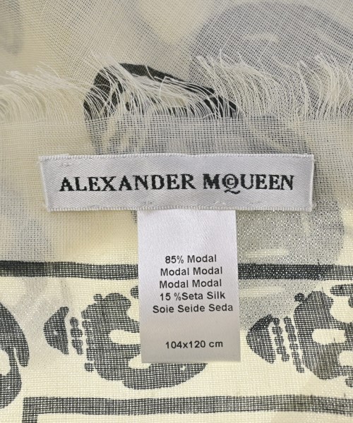 ALEXANDER MCQUEEN（アレキサンダーマックイーン）小物類（その他） 白 サイズ:- メンズ/2200670757282