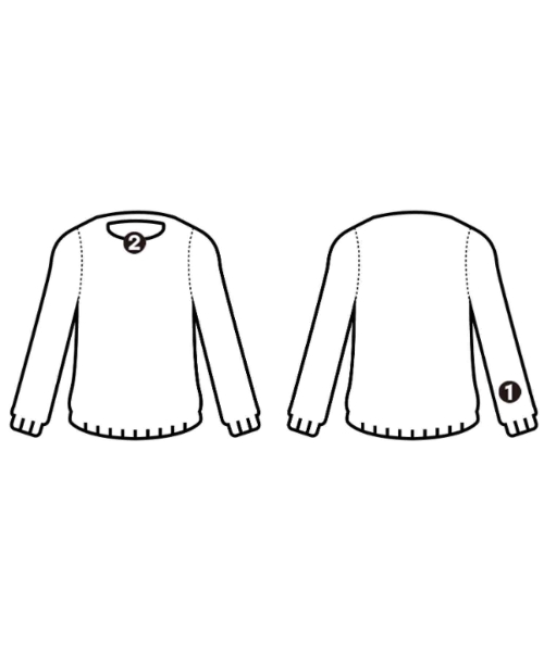 ALEXANDER MCQUEEN（アレキサンダーマックイーン）ニット・セーター 青 サイズ:S メンズ/2200729177030