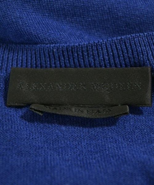 ALEXANDER MCQUEEN（アレキサンダーマックイーン）ニット・セーター 青 サイズ:S メンズ/2200729177030