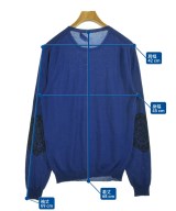 ALEXANDER MCQUEEN（アレキサンダーマックイーン）ニット・セーター 青 サイズ:S メンズ/2200729177030