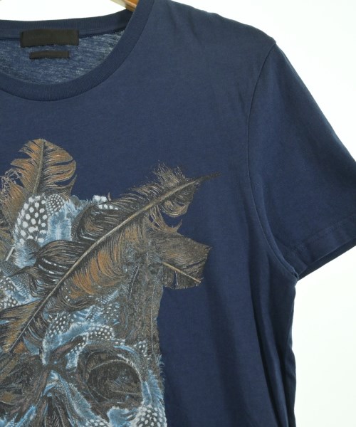 ALEXANDER MCQUEEN（アレキサンダーマックイーン）Tシャツ・カットソー 紺 サイズ:XS メンズ/2200729177122