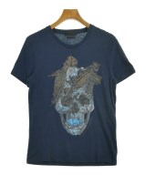ALEXANDER MCQUEEN（アレキサンダーマックイーン）Tシャツ・カットソー 紺 サイズ:XS メンズ/2200729177122