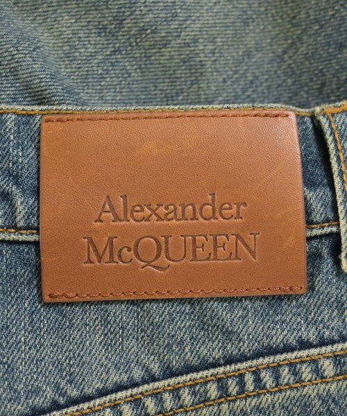 ALEXANDER MCQUEEN（アレキサンダーマックイーン）デニムパンツ 紺 サイズ:26(M位) レディース/2200730072218